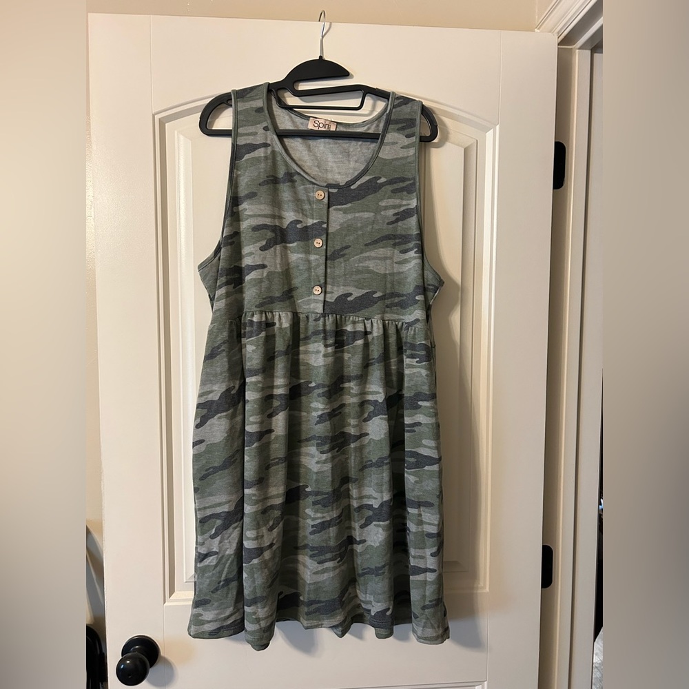 Camo dress